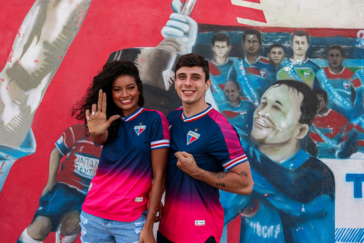 Camisa Outubro Rosa 2023 do Fortaleza EC Volt Sport