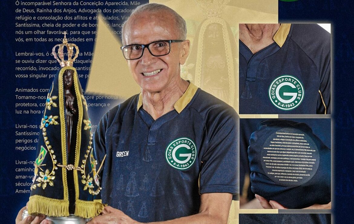 Goiás lança camisa em homenagem à Nossa Senhora Aparecida