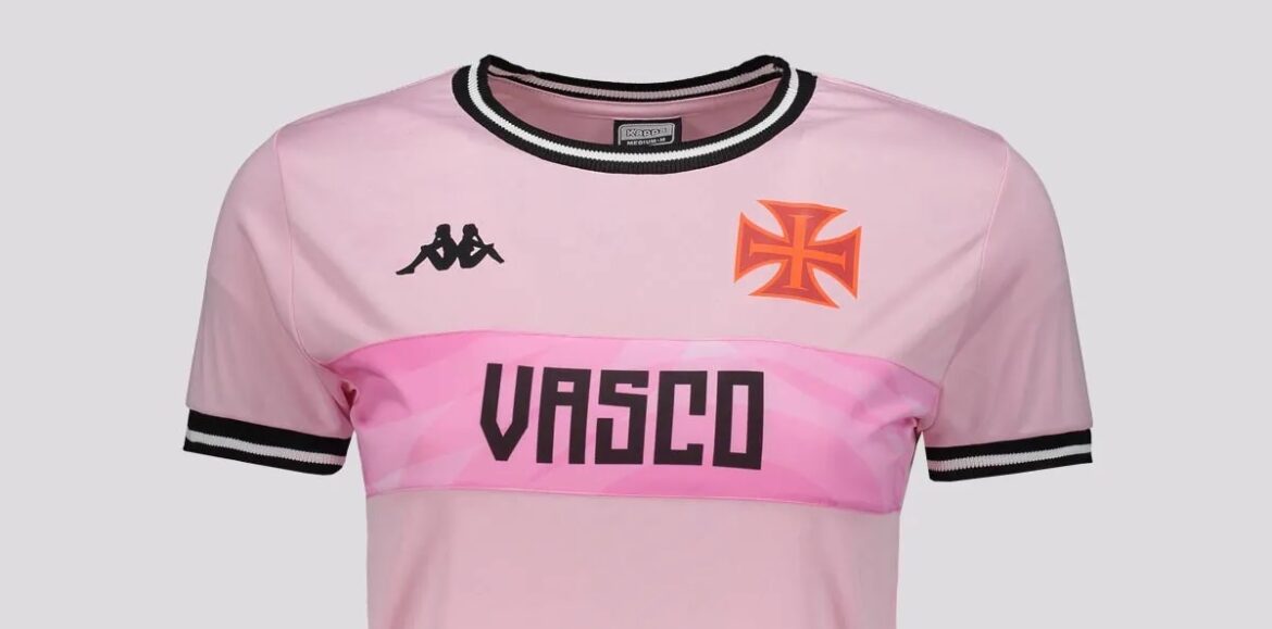 Kappa lança camisa Outubro Rosa 2023 para o Vasco