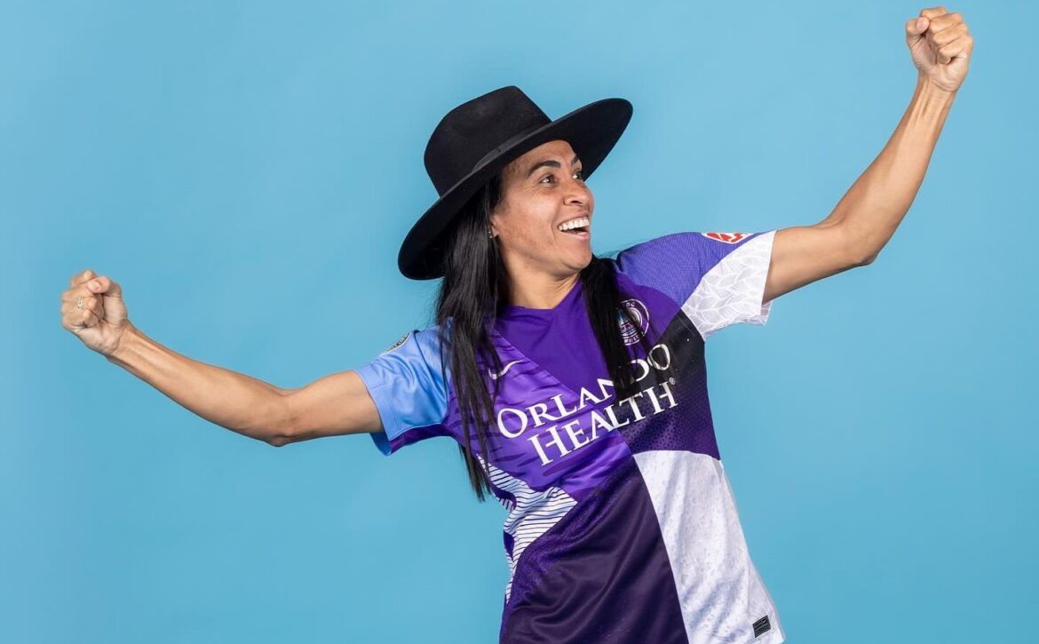 Orlando Pride lança camisa comemorativa para Marta