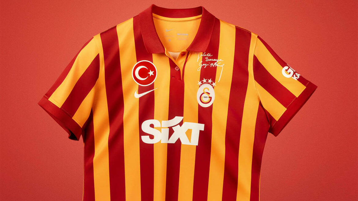 Terceira camisa do Galatasaray 2023-2024 Nike a