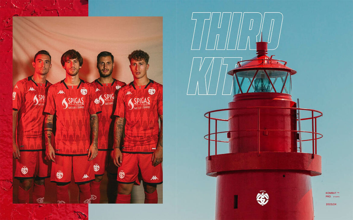 Terceira camisa do Spezia Calcio 2023-2024 Kappa
