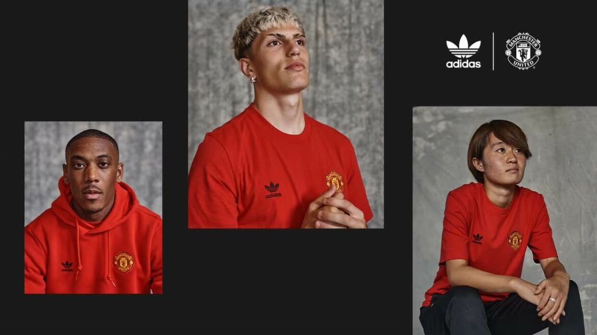 Adidas lança coleção Originals Essentials para o Manchester United