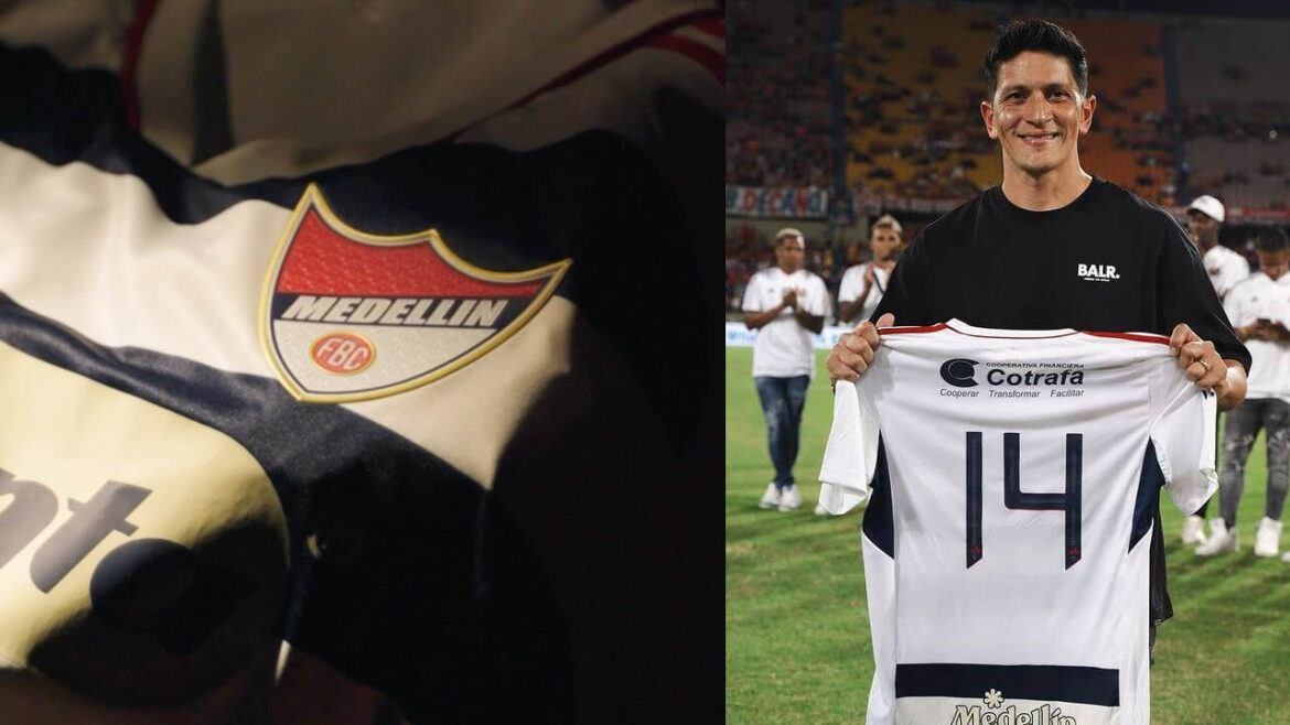 Camisa de 110 anos do Independiente Medellín 2023 é lançada pela Adidas