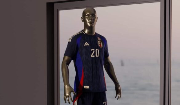 Nova camisa titular do Japão tem imagens vazadas