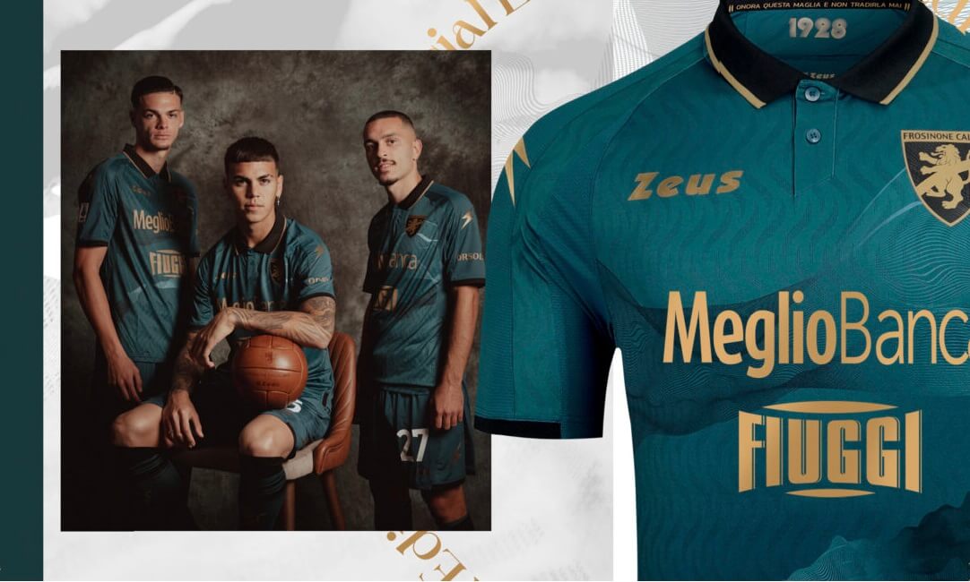Quarta camisa do Frosinone 2023-2024 é lançada pela Zeus