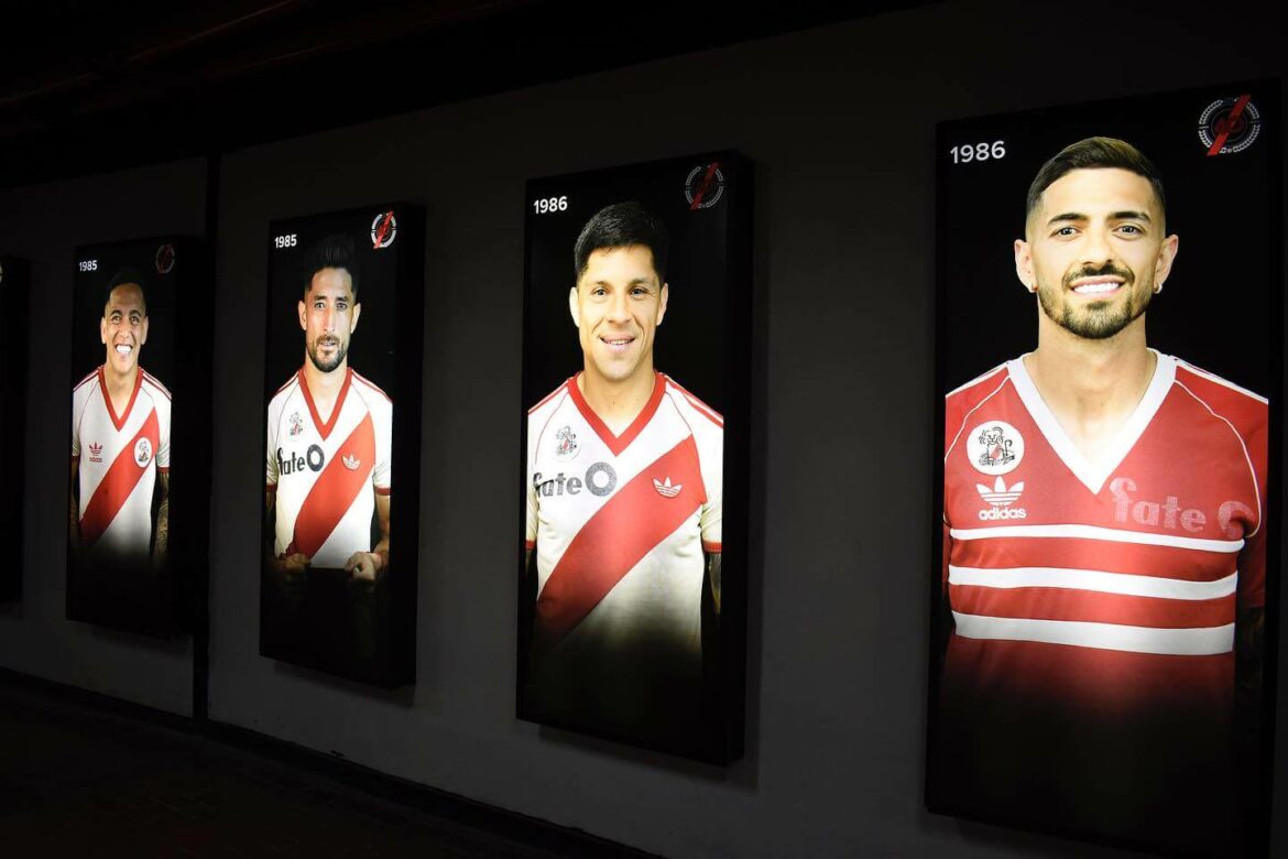 River Plate Adidas 40 anos