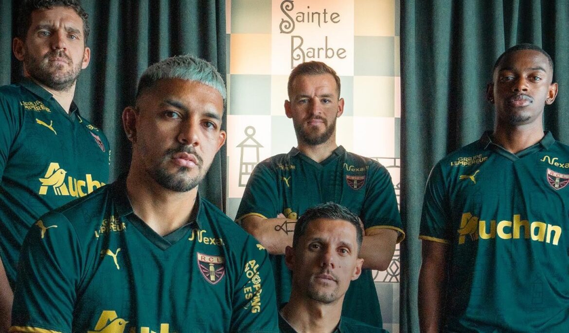 Camisa Santa Bárbara do RC Lens 2023-2024 é lançada pela PUMA