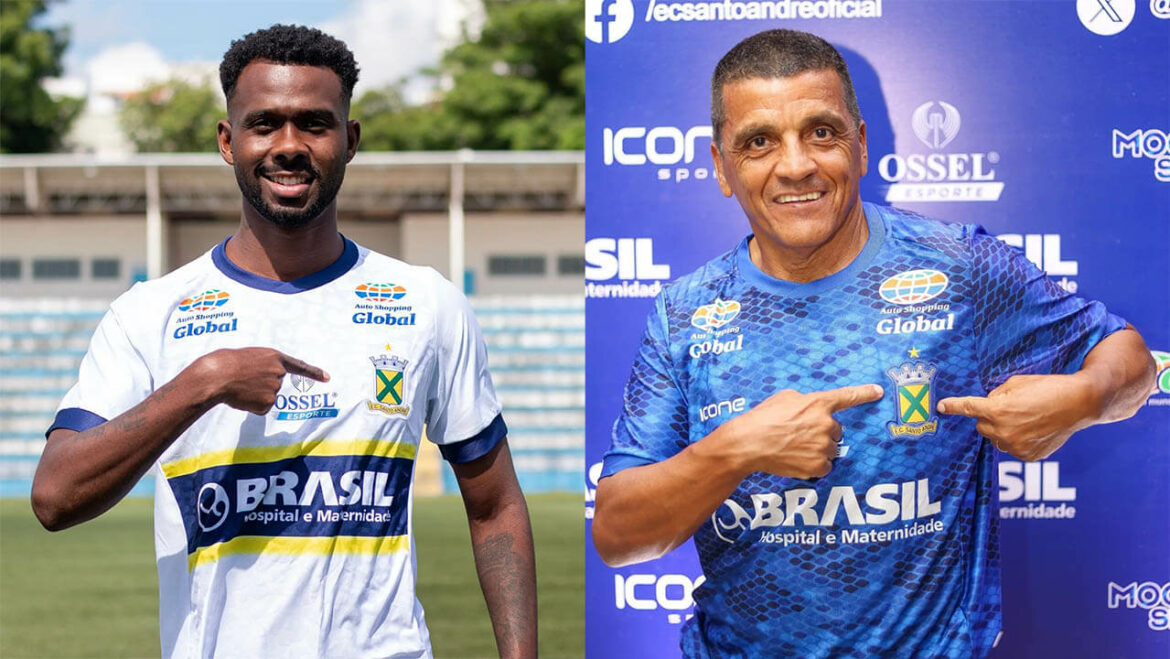 Camisas do EC Santo André 2024 Ícone Sports a