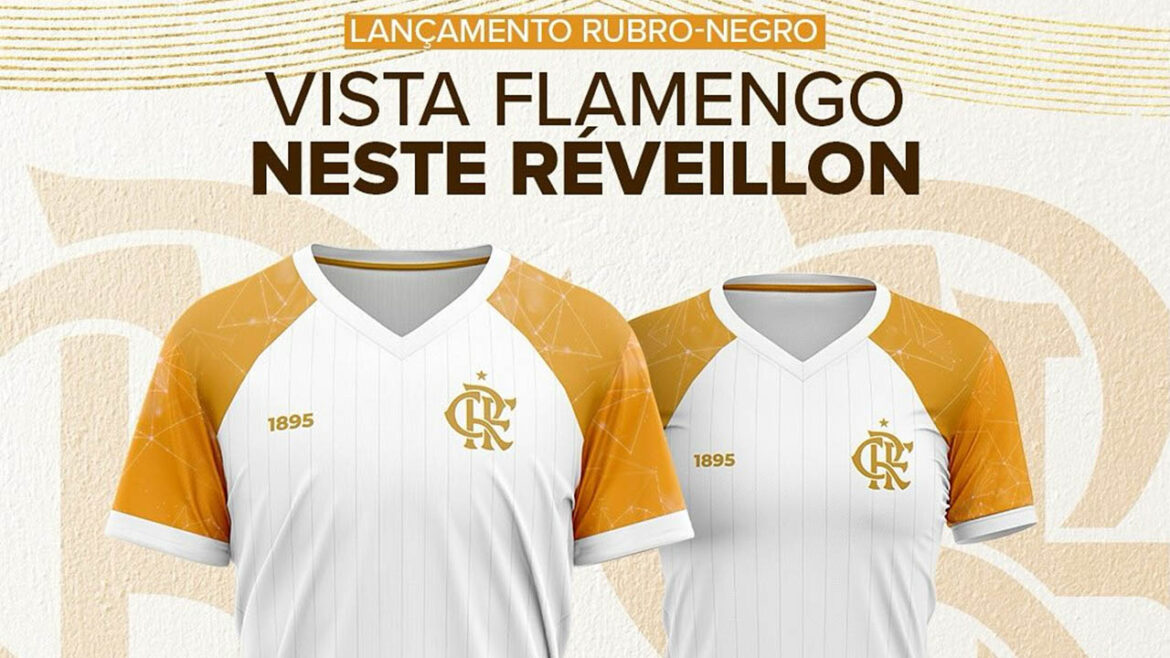 Camisa do Flamengo Reveillon 2024