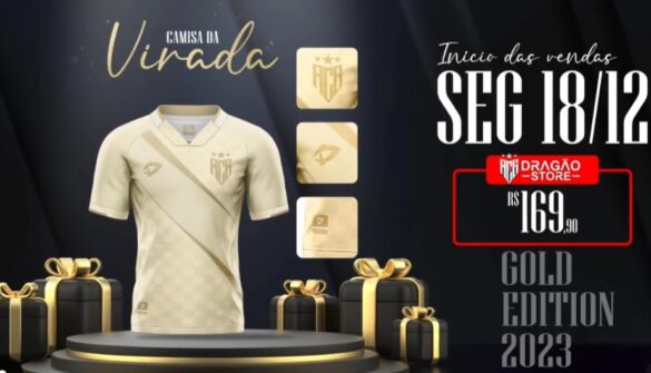 Atlético-GO lança camisa para o Réveillon 2024