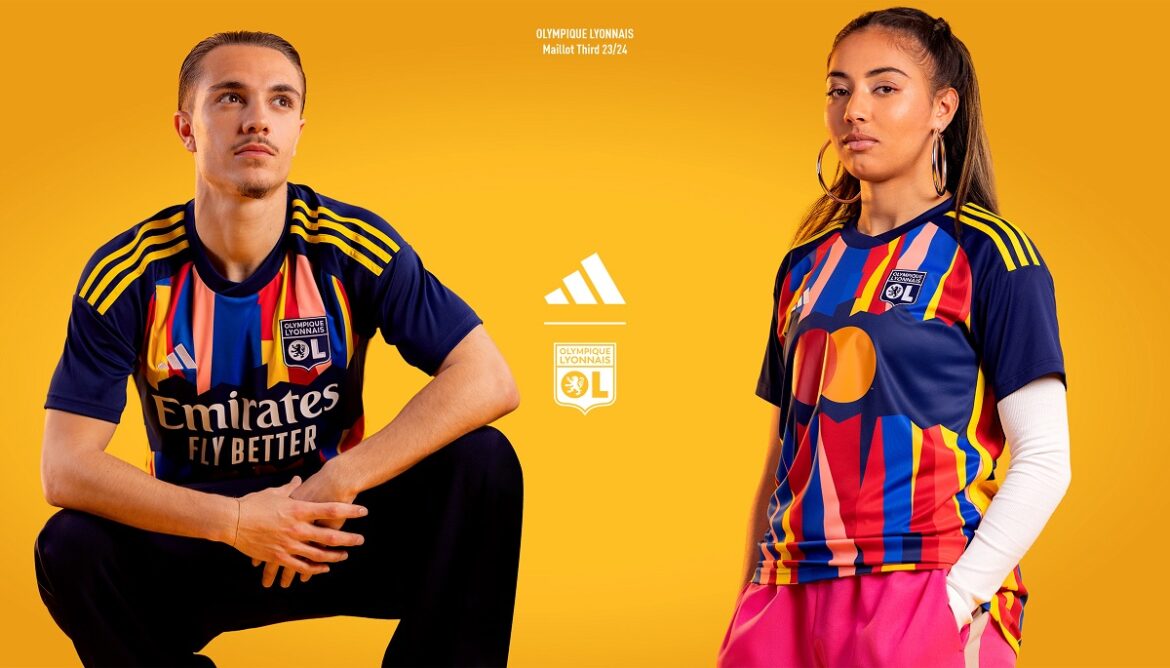 Terceira camisa do Olympique de Lyon 2023-2024 é lançada