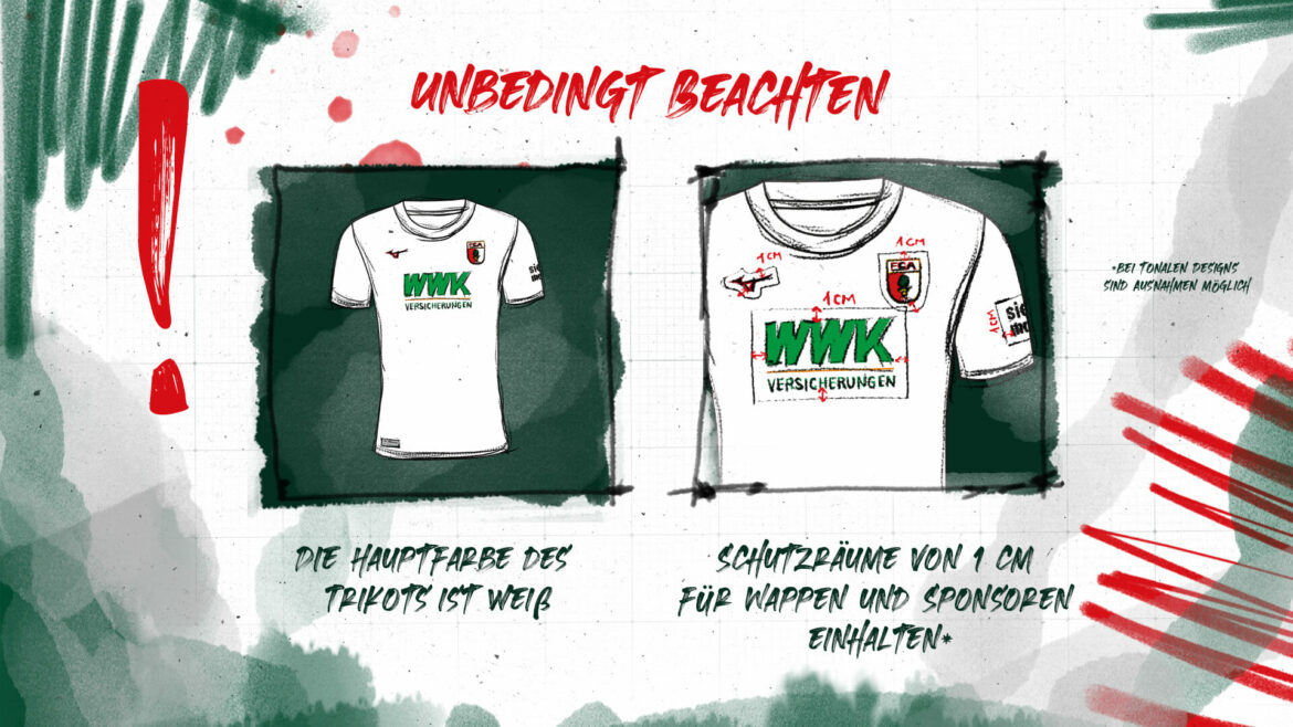 Augsburg abre concurso para sua camisa titular 2025-2026