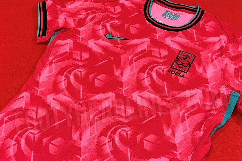 Camisa titular da Coreia do Sul 2024 tem imagem vazada