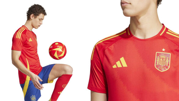 Camisa titular da Espanha 2024-2025 Adidas 1
