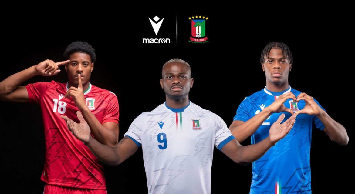 Camisas da Guiné Equatorial 2024 são reveladas pela Macron