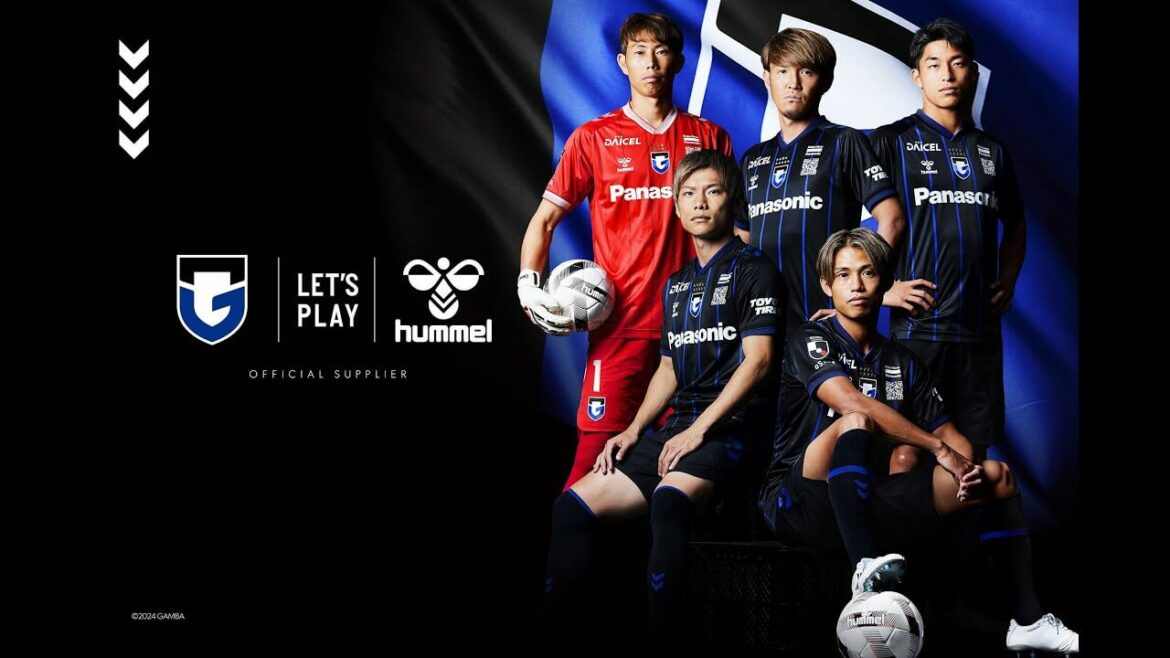 Camisas do Gamba Osaka 2024 Hummel a