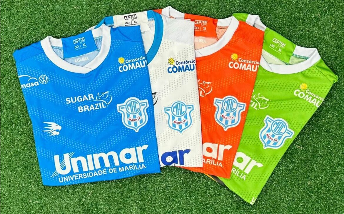 Camisas do Marília AC 2024 são lançadas pela Ceptro