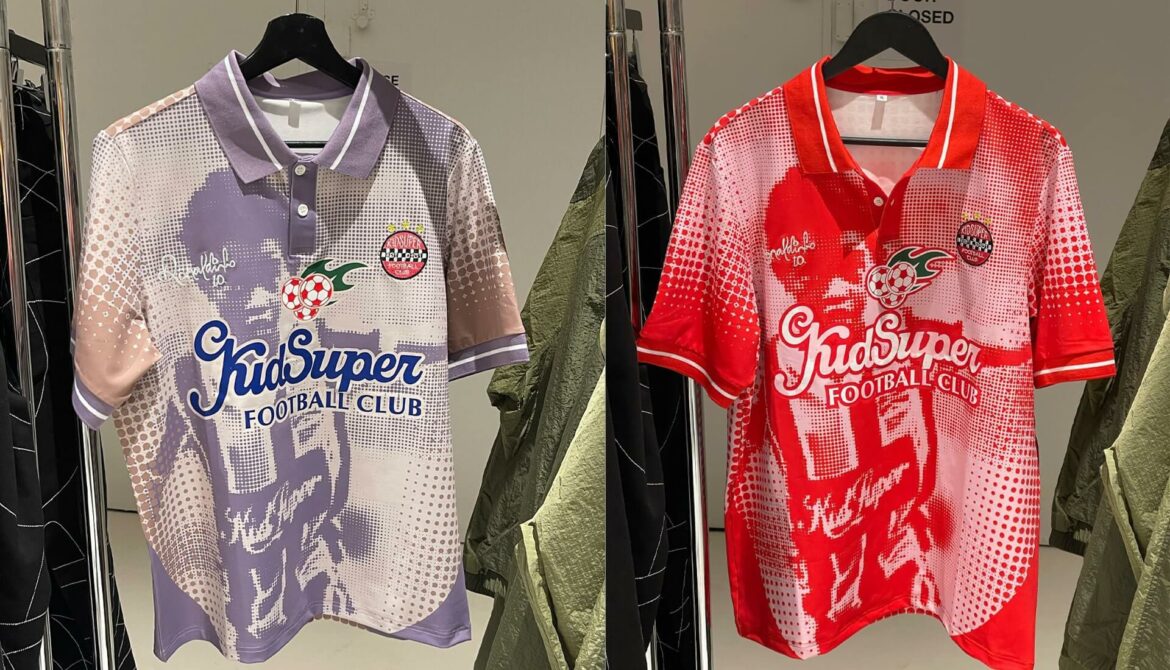 KidSuper lança camisas em homenagem à Ronaldinho Gaúcho