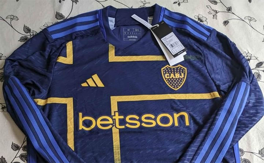 Terceira camisa do Boca Juniors 2024 Adidas a