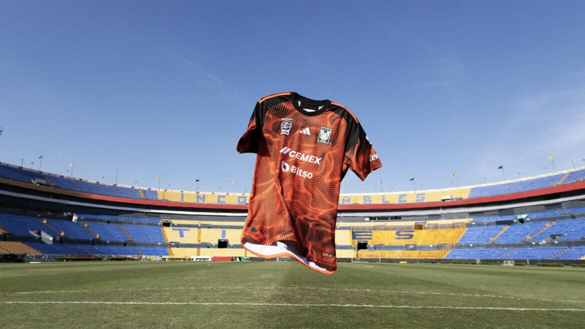 Terceira camisa do Tigres UANL 2024 Adidas a