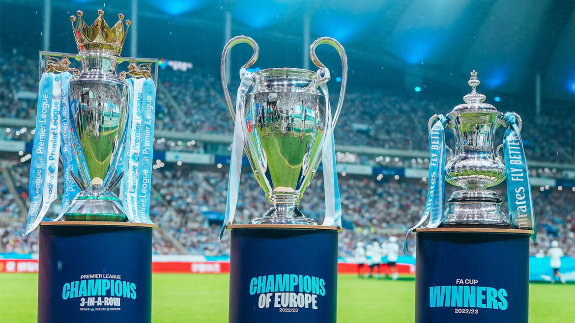 Troféus Manchester City 2023 a