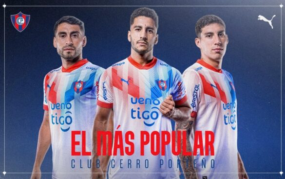Camisa reserva do Cerro Porteño 2024 é lançada pela PUMA