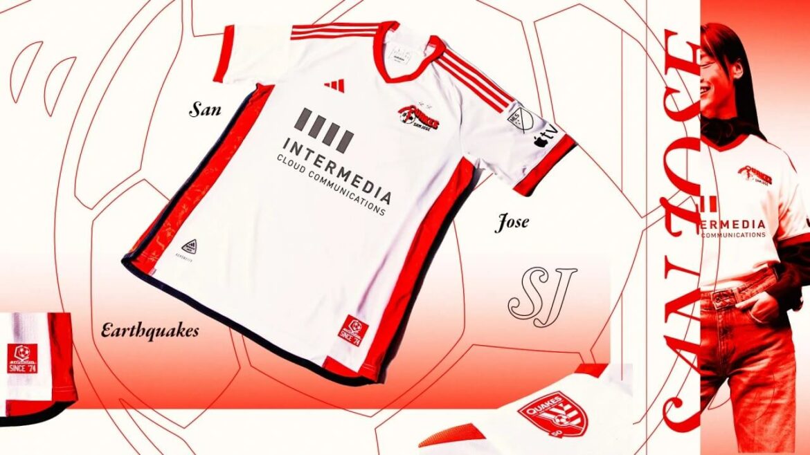 Camisa reserva do San Jose Earthquakes 2024 é revelada pela Adidas para a MLS
