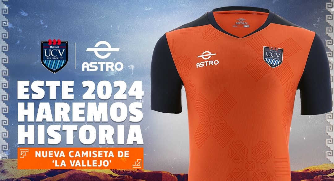 Camisa titular do César Vallejo 2024 é lançada pela Astro