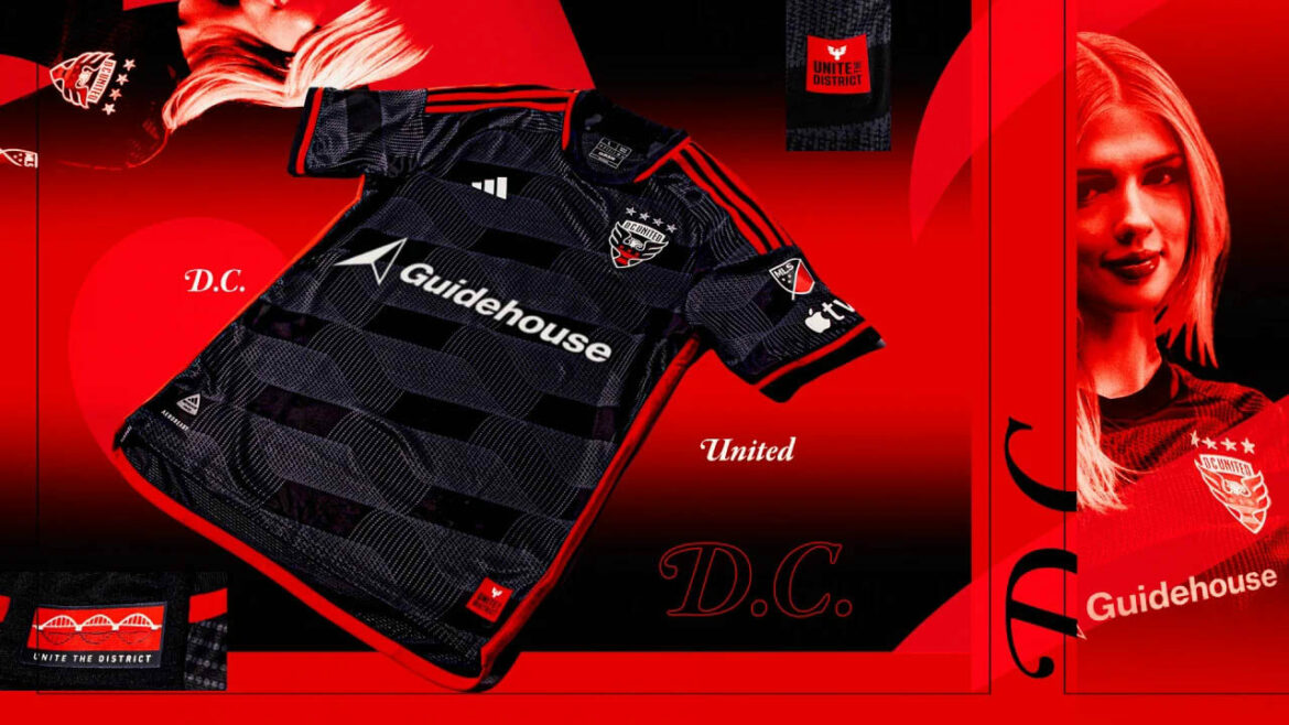 Camisa titular do DC United 2024 Adidas MLS a