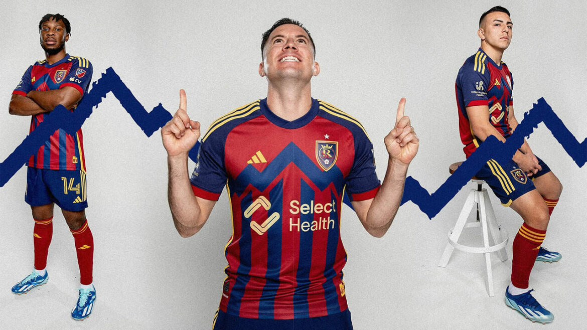 Camisa titular do Real Salt Lake MLS 2024 Adidas a