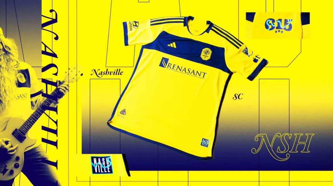 Nova camisa titular do Nashville SC 2024 é revelada pela Adidas para a MLS