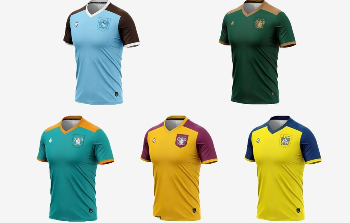 Torcedores definirão camisa reserva do Bury 2024-2026