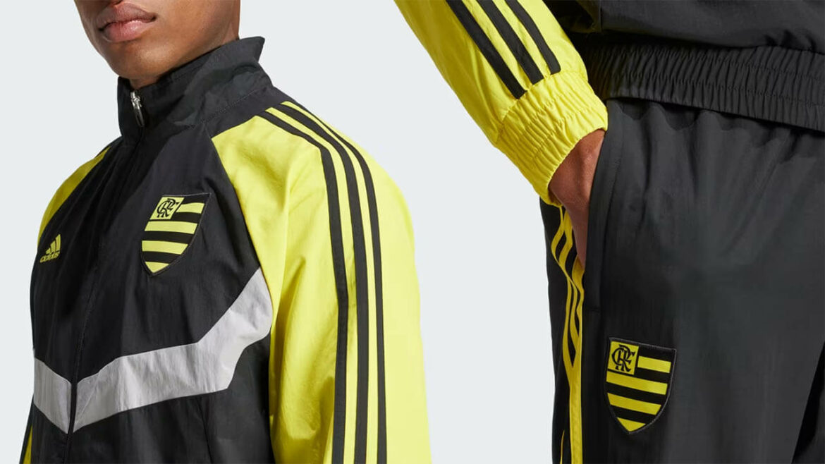 Adidas Flamengo escudo amarelo a