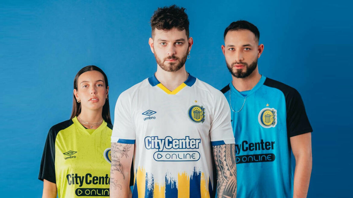 Camisa reserva do Rosario Central 2024 Umbro