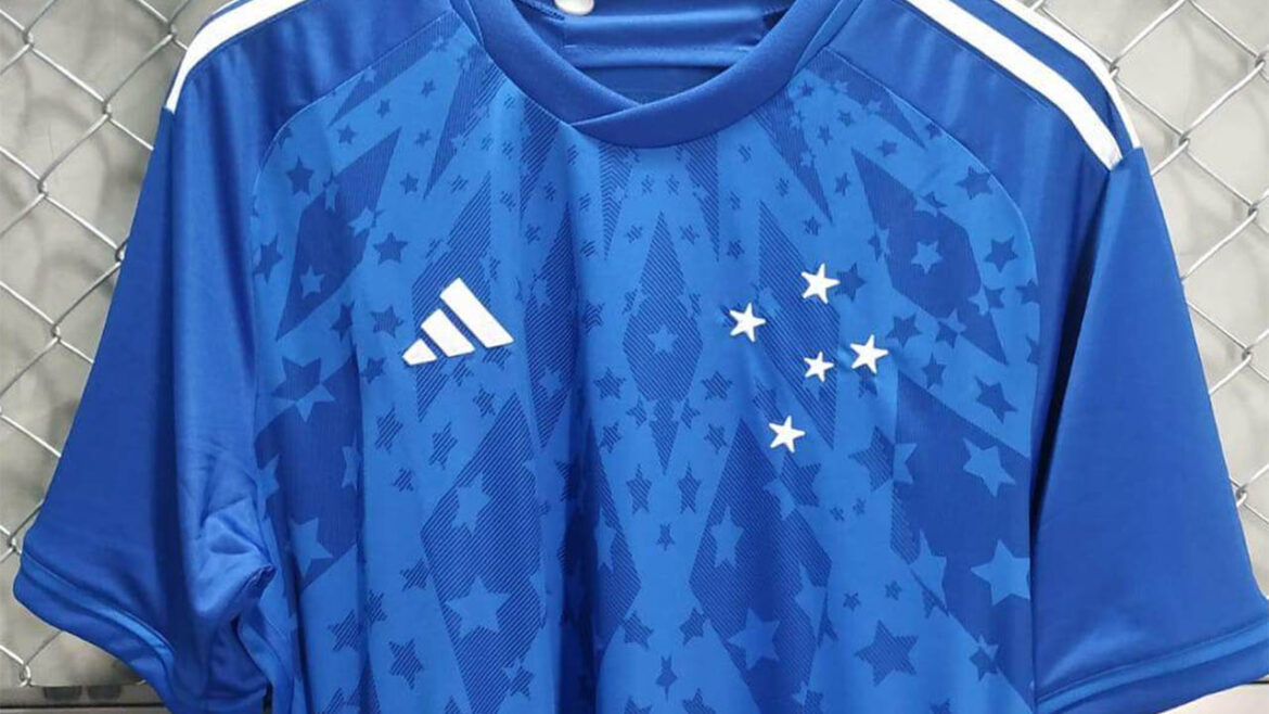 Camisa titular do Cruzeiro 2024 Adidas