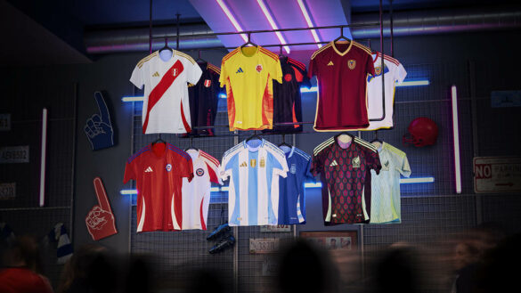Camisas da Adidas para Seleções Americanas a