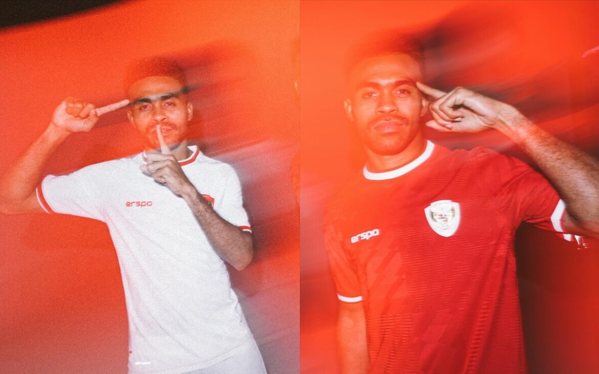 Camisas da Indonesia 2024 são lançadas pela Erspo