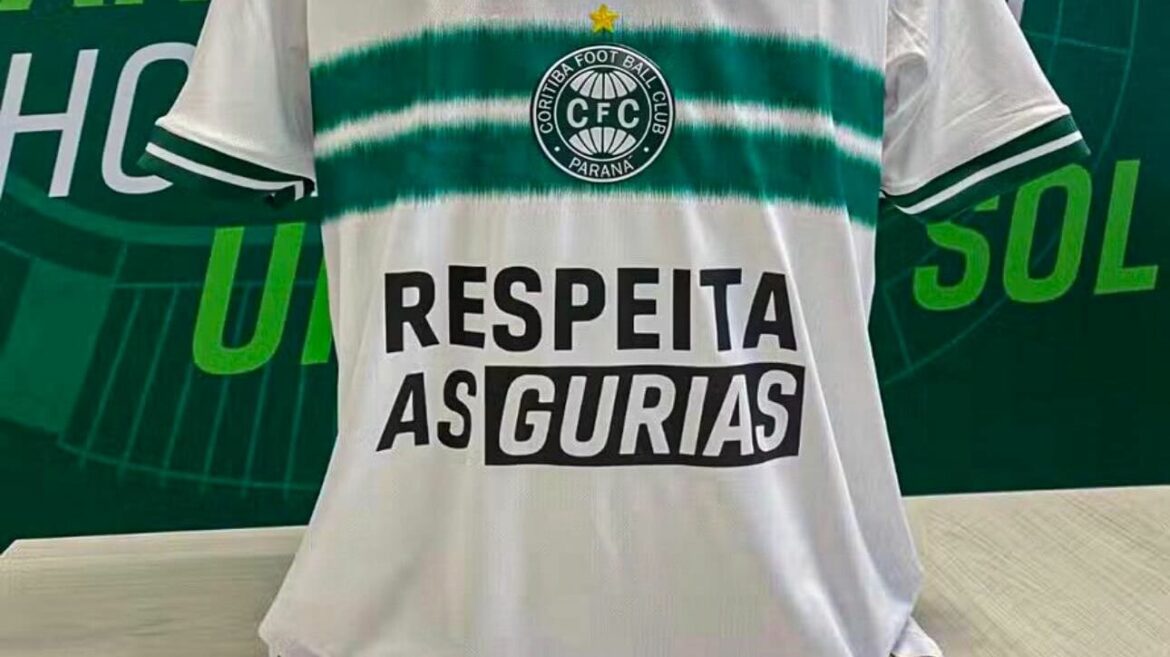 Coritiba jogará com homenagem às mulheres em sua camisa