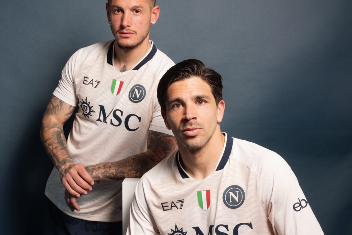 Napoli e MSC Cruzeiros lançam camisa especial para 2024