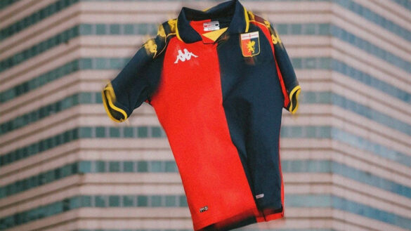 Quarta camisa do Genoa 2024 é lançada pela Kappa