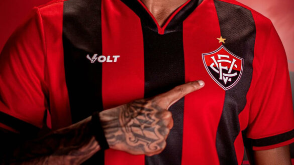 Camisa titular do EC Vitória 2024-2025 Volt