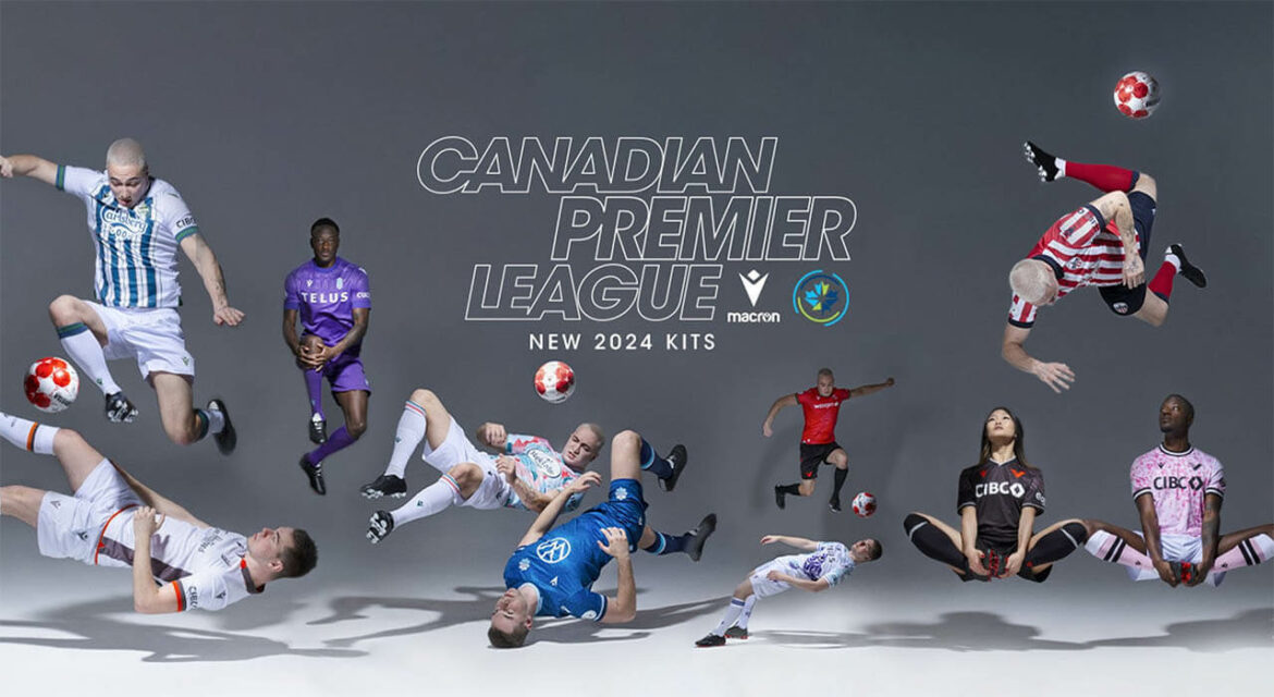 Camisas da Canadian Premier League 2024