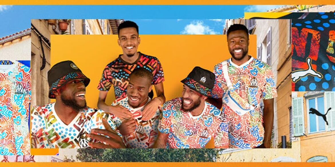 Olympique de Marseille lança novas camisas celebrando continente africano