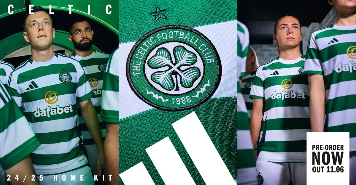 Nova camisa titular do Celtic 20242025 Adidas » Mantos do Futebol