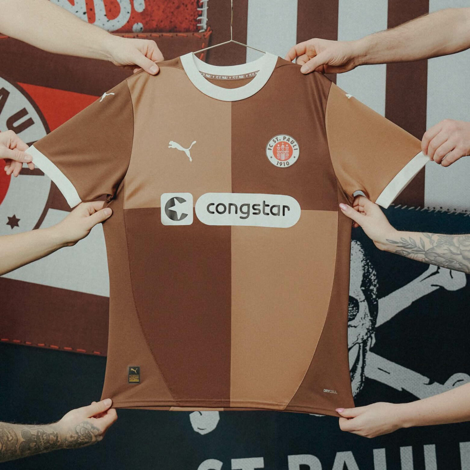 FC St. Pauli 25/26 thuisshirt voor heren PUMA