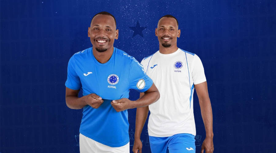 Camisas do Cruzeiro Futsal 2024 JOMA