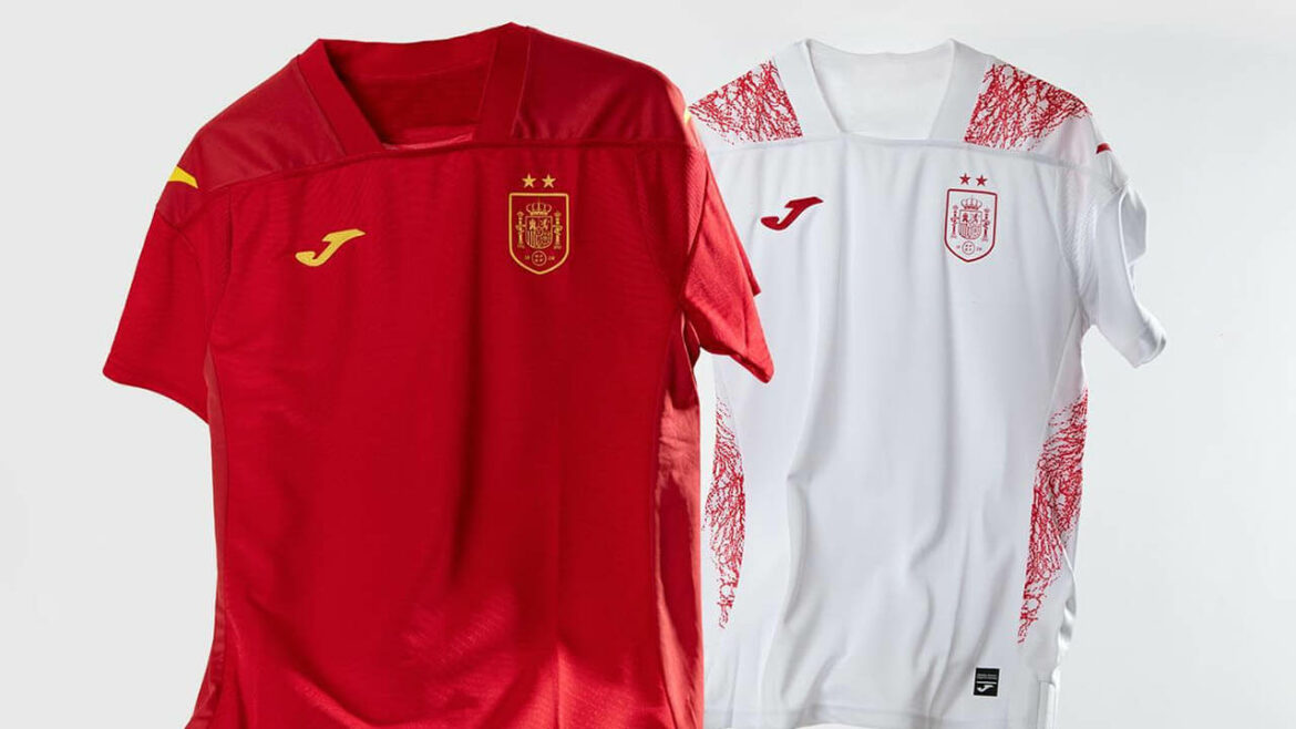 Camisas do time de futsal da Espanha 2024-2025 JOMA