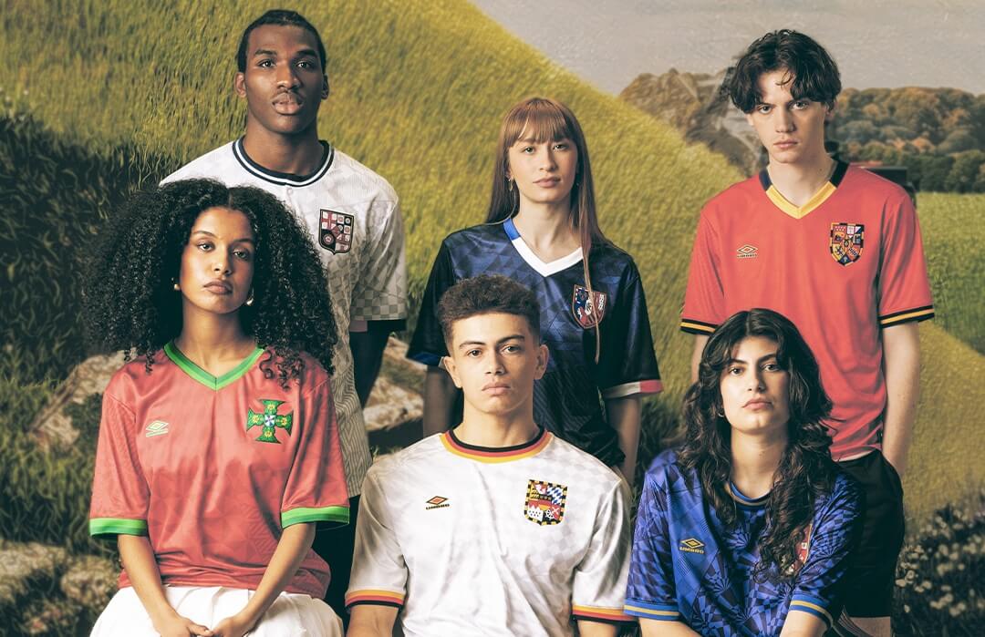 Umbro lança coleção de camisas especiais da Eurocopa (1) Umbro lança coleção de camisas especiais da Eurocopa