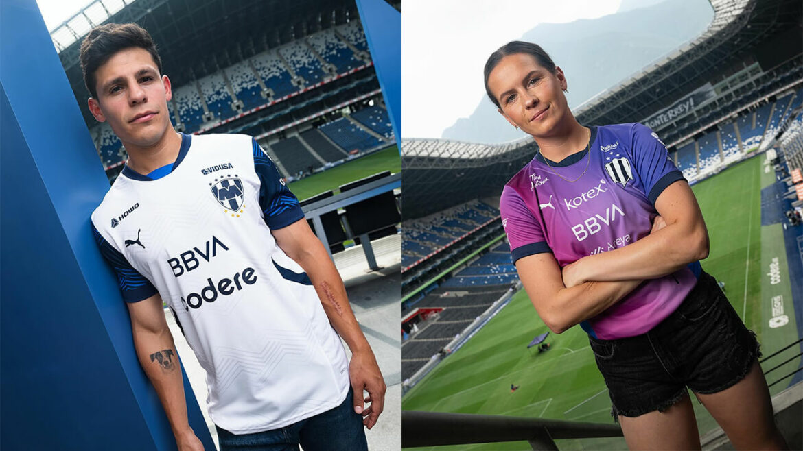Camisas reservas do Monterrey 2024-2025 PUMA a